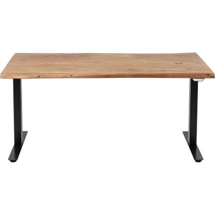Biurko HARMONY 160x80 z elektryczną regulacją wysokości - akacja/czarny