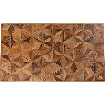 Blat stołu STARS 180x90 - drewno z recyklingu