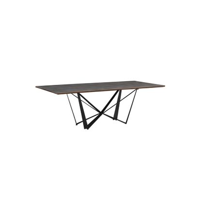 Stolik kawowy z cementowym blatem TA128L 120x60x45 cm
