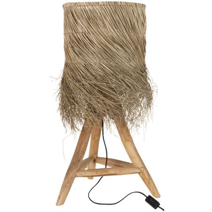 Lampa stołowa Rafi Ø48x67 cm naturalna