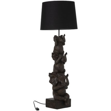 Lampa stołowa brązowa Ø37x101 cm