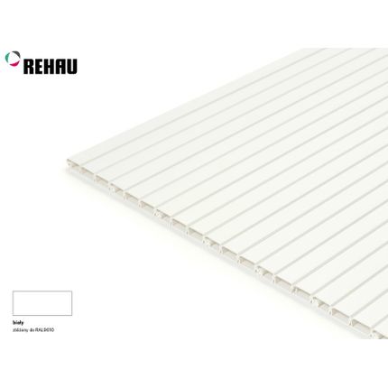 Profil żaluzji E23 - biały / wys. 8 mm / dł. 250 cm 