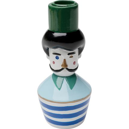 Świecznik MONSIEUR MUSTACHE 16 - multikolor