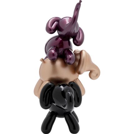 Figurka dekoracyjna ELEPHANT STACK 32 - multikolor