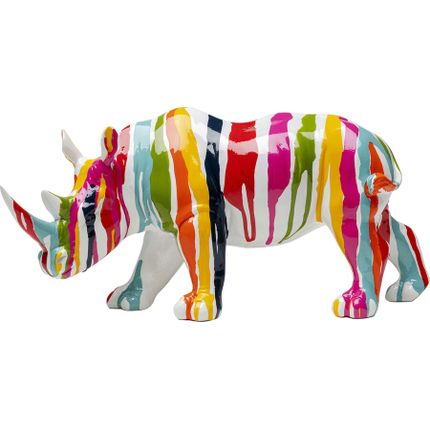 Figurka dekoracyjna RHINO HOLI - multikolor