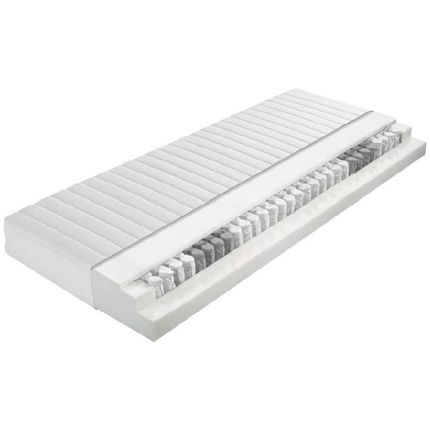 Materac kieszeniowy COMFY H3 90x200 - biały