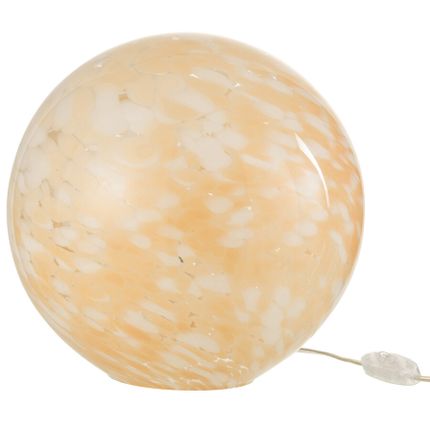 Lampa stołowa MELISSA okrągła, duża - beżowy