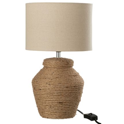 Lampa stołowa MELI, mała - brązowy