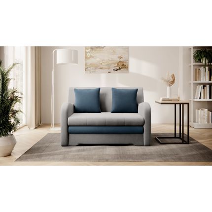 Sofa rozkładana ARIO - tkanina Nube 03/Monolith 76