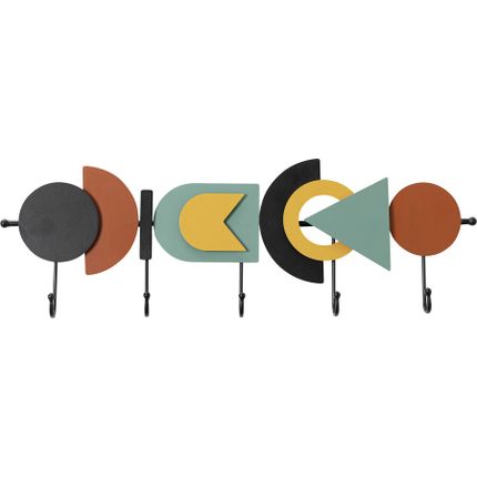 Wieszak ścienny ART SIGNS - multikolor