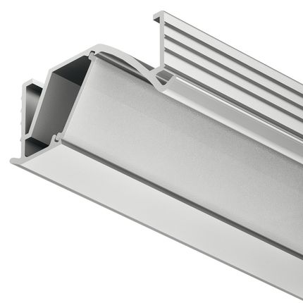 Profil wpuszczany LOOX 1193 - aluminium/biały / gł. 14 mm / dł. 250 cm