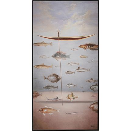 Obraz CLOUD FISHERMAN BOAT 60x120