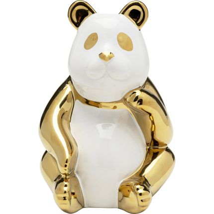 Figurka dekoracyjna PANDA - złoty
