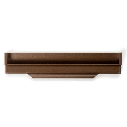 Uchwyt krawędziowy nabijany HEXXA 0449 - brąz metalik / 1100 mm