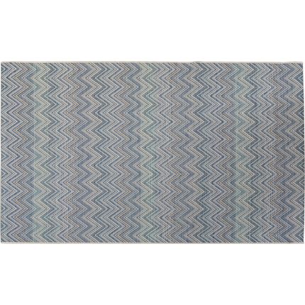 Dywan ogrodowy ZIGZAG 230x160 - niebieski