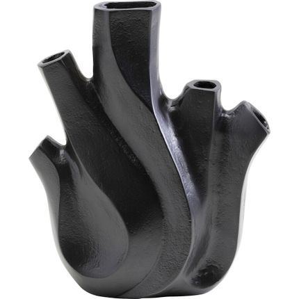 Wazon aluminiowy FLAME 25 - czarny