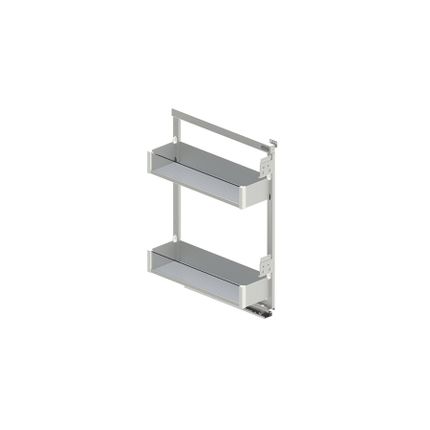 Cargo Mini Boczne Prawe MAXIMA PURO 15 cm + prowadnica Rejs - biały/bezbarwny