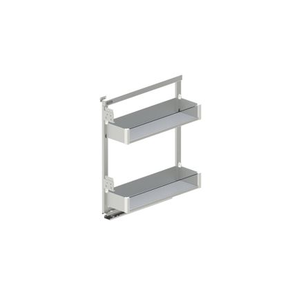 Cargo Mini Boczne Lewe MAXIMA PURO 20 cm + prowadnica Rejs - biały/bezbarwny