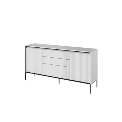 Komoda 2-drzwiowa z szufladami TREND TR-01 - biały