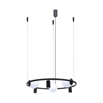 Lampa wisząca ORBIT 3+3 5006 - czarny/biały