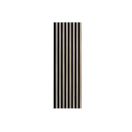 Lamele na filcu WOODLINE 2700x400 - czarny / dąb sonoma