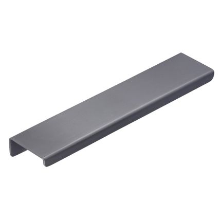 Uchwyt listwowy 2372 - antracyt stal nierdzewna / rozstaw 160 mm