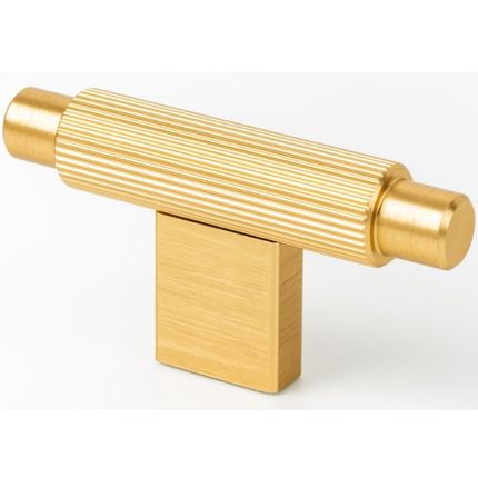 Gałka w kształcie litery T ARPA 0583 - mosiądz ciemny szczotkowany / 70 mm