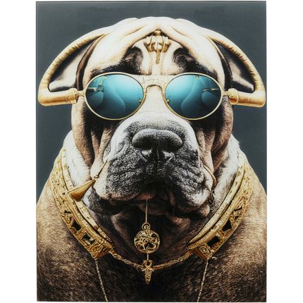 Obraz szklany FASHION DOG 60x80