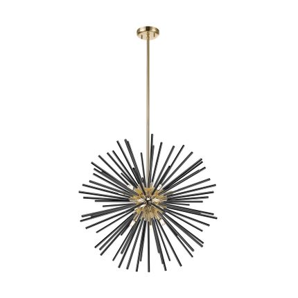Lampa wisząca URCHIN P0491-09C-F7BC - czarny/złoty