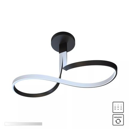 Lampa sufitowa VISO MX9932-1-3BD - czarny