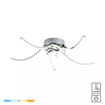 Lampa sufitowa FOCUS 20023-5CCH - chrom