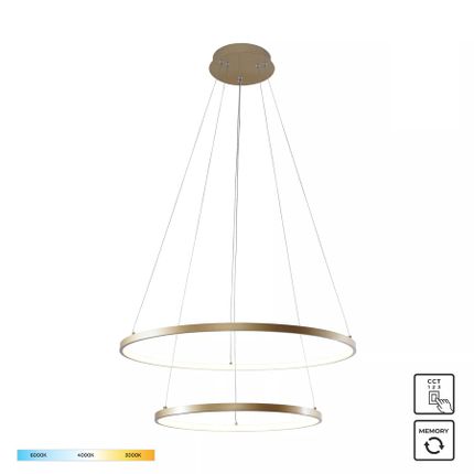 Lampa wisząca BRENO 18140GD-2 - złoty