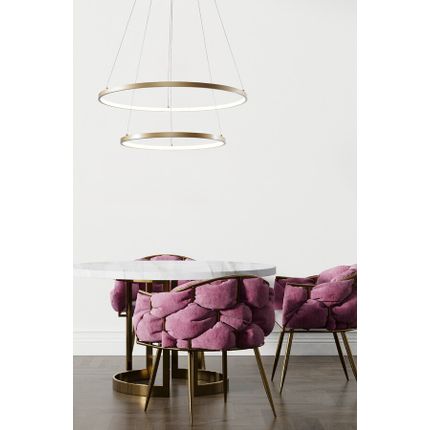 Lampa wisząca BRENO 18140GD-2 - złoty