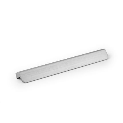 Uchwyt meblowy FLAPP 0610 - efekt stali nierdzewnej / rozstaw 160 mm
