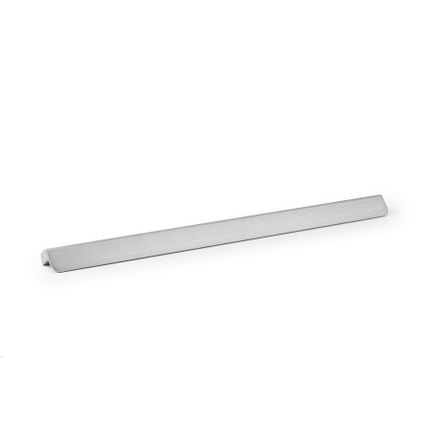 Uchwyt meblowy FLAPP 0610 - efekt stali nierdzewnej / rozstaw 1056 mm
