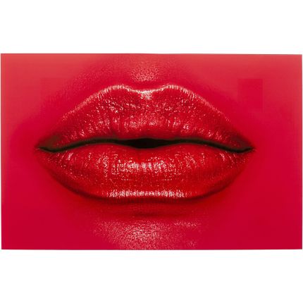 Obraz szklany RED LIPS 120x80