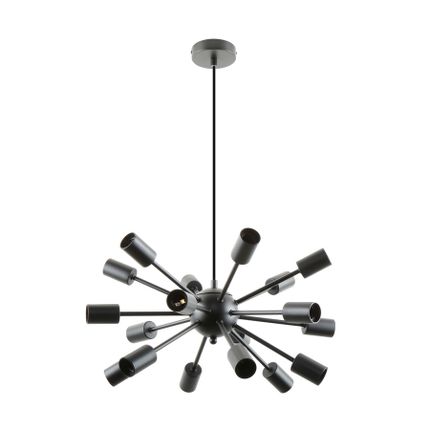 Lampa wisząca MANDI A8181-18-MBK - czarny mat
