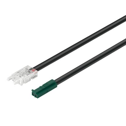 Przewód zasilający, do taśmy LED Häfele Loox5 24 V 8 mm 2-bieg, 5 A, 18 AWG, szerokość klipsa 10 mm, długość 0,5 m