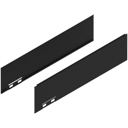 LEGRABOX Element dekoracyjny, wysokość M (90.5 mm), dł.=350 mm, prawy+lewy+czarny carb./carb.look*P/U: 20