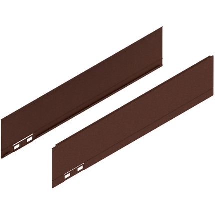 LEGRABOX Element dekoracyjny, wysokość M (90.5 mm), dł.=400 mm, prawy+lewy+noble rust*P/U: 20