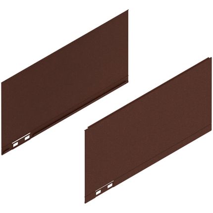 LEGRABOX Element dekoracyjny, wysokość C (177 mm), dł.=350 mm, prawy+lewy+noble rust*P/U: 10