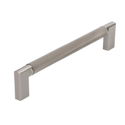 Uchwyt 2457 - efekt matowej stali szlachetnej / rozstaw 128 mm