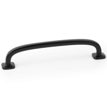Uchwyt QUART MINI 0608 - czarny mat / rozstaw 128 mm