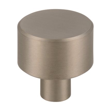 Gałka 2508 - efekt matowej stali szlachetnej / fi 24 mm