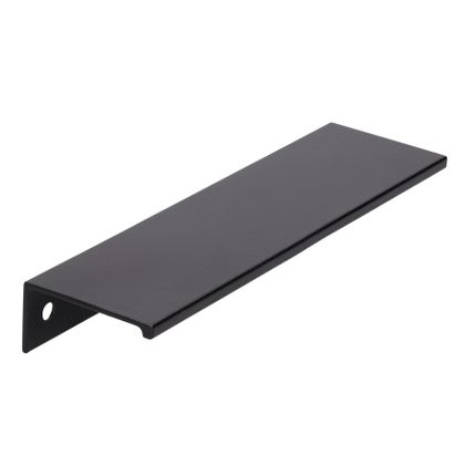 Uchwyt listwowy 2446 - czarny mat / rozstaw 128 mm