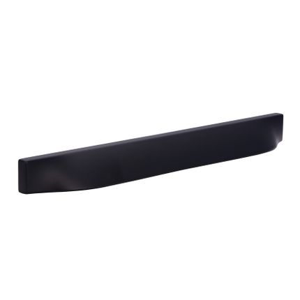Uchwyt listwowy 2447 - czarny mat / rozstaw 160 mm