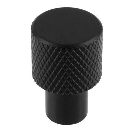Gałka 2464 - czarny mat / fi 16 mm