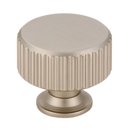 Gałka 2596 - efekt matowej stali szlachetnej / fi 30 mm