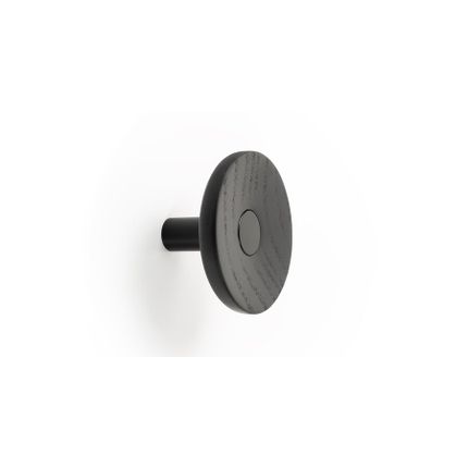 Wieszak ZOOT 7001 - czarny mat/czarny jesion / fi 90 mm