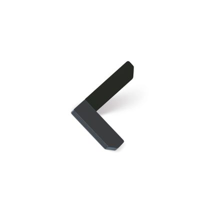 Wieszak CORNER 7005 - antracyt/czarny mat